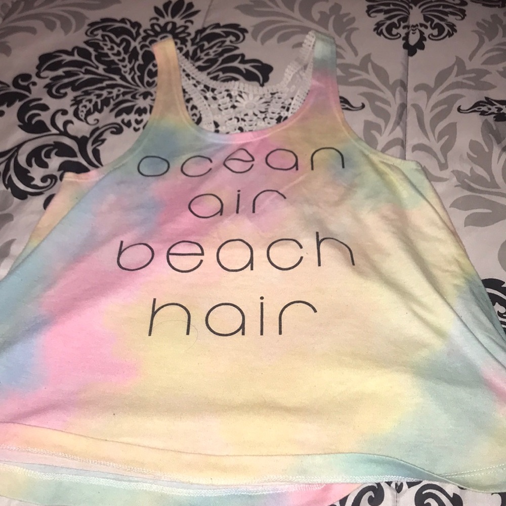 tie dye tank top